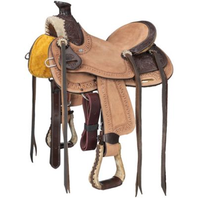 Image showing  Youth Open Range Ranch Saddle
