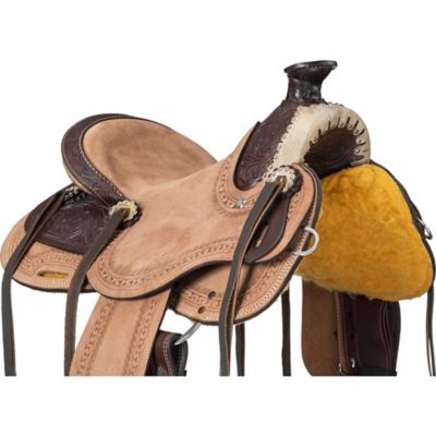 Image showing  Youth Open Range Ranch Saddle