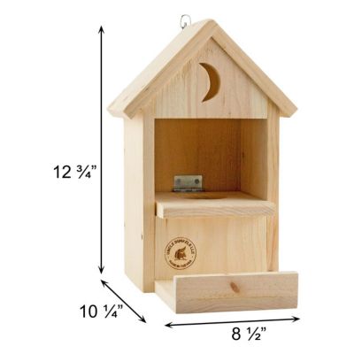 Image showing  1.2 qt. Outhouse Squirrel Feeder