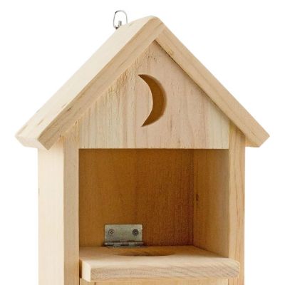Image showing  1.2 qt. Outhouse Squirrel Feeder