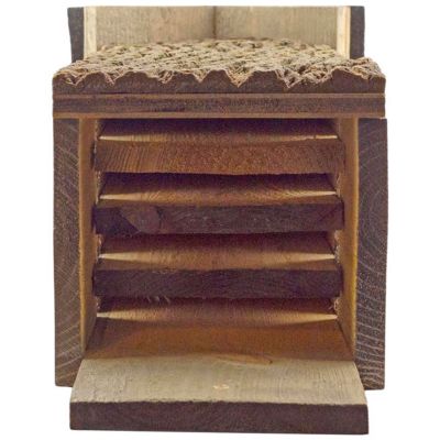 Image showing  Four Chamber Rocket Box Bat House, 100 Bats