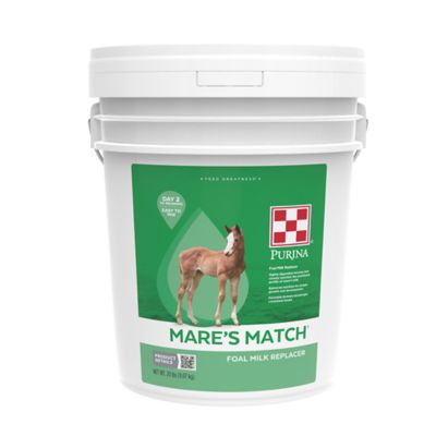 Purina Mare's Match Milk Replacer Pail, 20 lb.