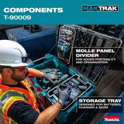 Image showing 9 th Makita 39.78 in. MAKTRAK Rolling Tool Chest