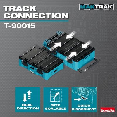 Image showing  31.57 in. x 22.24 in. x 9.91 in. MAKTRAK Large Tool Box
