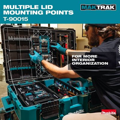 Image showing 5 th Makita 31.57 in. x 22.24 in. x 9.91 in. MAKTRAK Large Tool Box