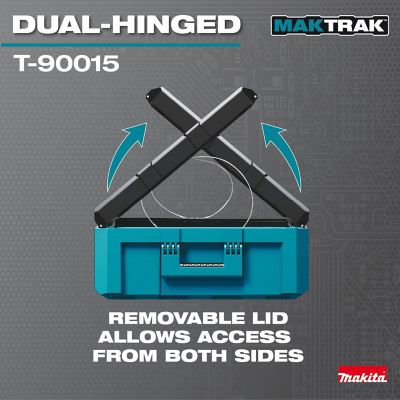 Image showing 6 th Makita 31.57 in. x 22.24 in. x 9.91 in. MAKTRAK Large Tool Box