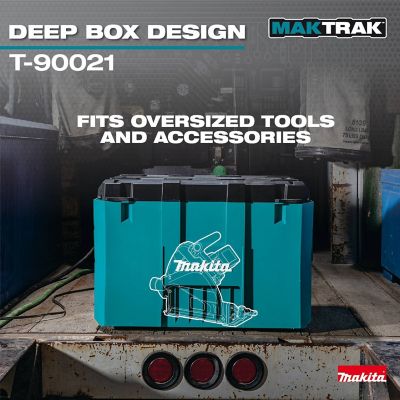 Image showing  22.25 in. x 15.52 in. x 15.82 in. MAKTRAK Extra Large Extension Tool Box