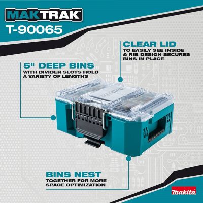 Image showing  MAKTRAK Deep Compact Bin Organizer