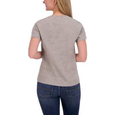 Image showing 3 th Lucky Brand Women's Easy Embroidered Crew Neck Short-Sleeve T-Shirt