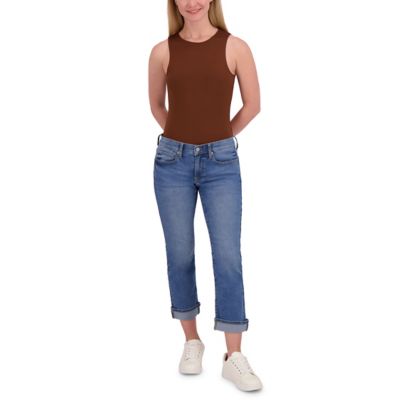 Image showing 1 th Lucky Brand Women's Slim Fit Mid-Rise Sweet Crop Jeans