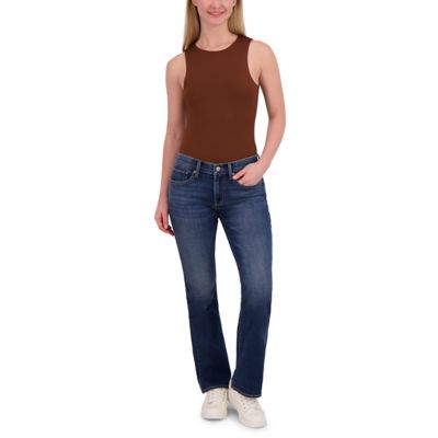 Image showing  Women's Straight Fit Mid-Rise Sweet Boot Jeans