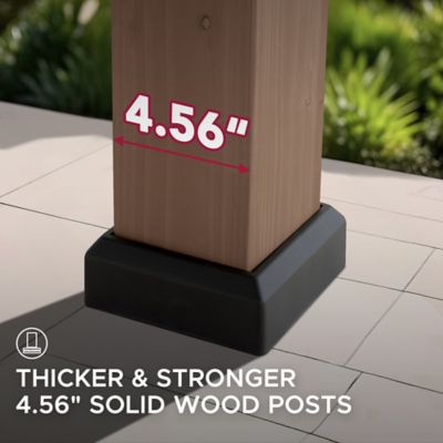 Image showing 9 th Sunjoy 11.8 x 19.7 ft. Outdoor Patio Steel Hardtop Gazebo