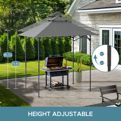 Image showing  5 ft. x 8 ft. Outdoor Pop up Grill Gazebo