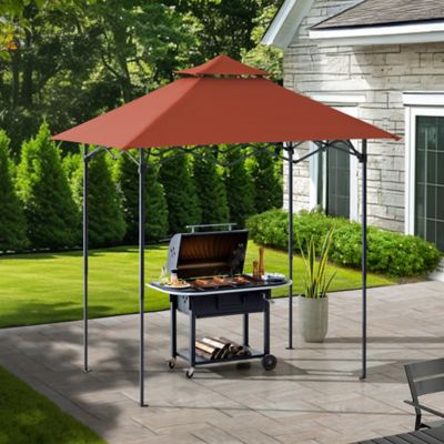 Image showing  5 ft. x 8 ft. Outdoor Pop up Grill Gazebo
