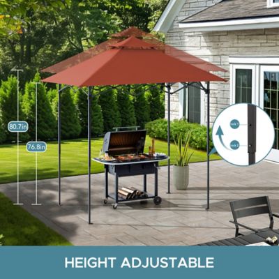 Image showing  5 ft. x 8 ft. Outdoor Pop up Grill Gazebo