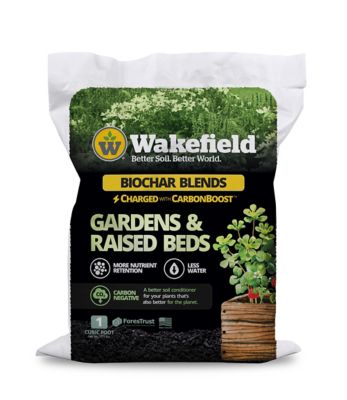Wakefield BioChar 1 cu. ft. Blends for Gardens & Raised Beds Soil Amendments