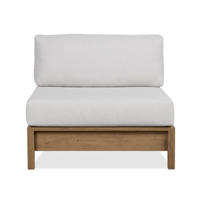 Image showing  Stratton Armless Outdoor Chair with Sunbrella Cushions