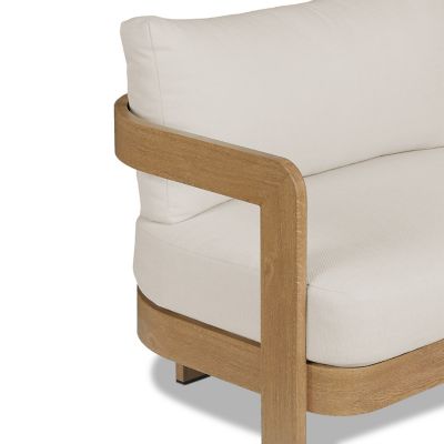 Image showing 5 th Real Flame Arlo Outdoor Couch with Sunbrella Cushions