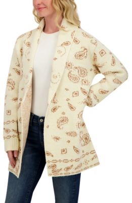 Image showing 1 th Lucky Brand Women's Long Sleeve Bandana Cardigan