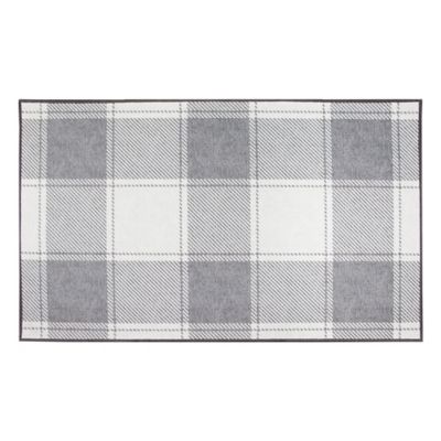 Image showing 0 th My Magic Carpet Buffalo Plaid Washable Rug