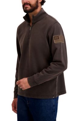 Lucky Brand Men's Half Zip Sweater