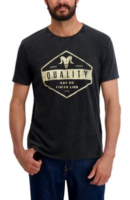 Lucky Brand Men's Shape Short Sleeve Graphic Tee