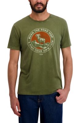 Lucky Brand Men's Ram Short Sleeve Graphic Tee