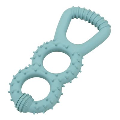 Retriever Double Loop Rubber Tug Dog Toy, Assorted