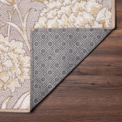 Image showing  Kalini Floral Washable Rug