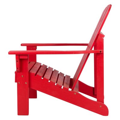 Image showing  Mission Rustic Grain Wood Adirondack Chair