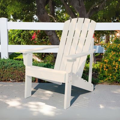 Image showing  Mission Rustic Grain Wood Adirondack Chair