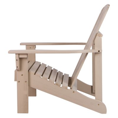 Image showing  Mission Rustic Grain Wood Adirondack Chair