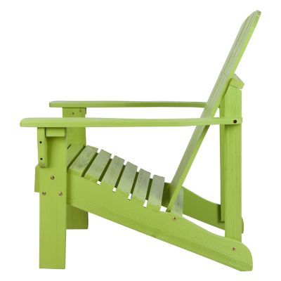 Image showing  Mission Rustic Grain Wood Adirondack Chair