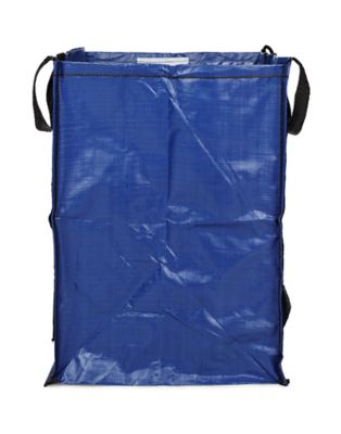 Image showing  Home and Yard Bag, Heavy Duty, 20 in. L x 20 in. W x 28 in. H, Blue