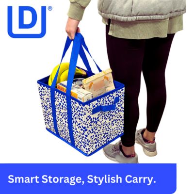 Image showing  All-Purpose Collapsible Tote Bag CB-FLORAL