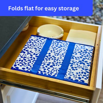 Image showing  All-Purpose Collapsible Tote Bag CB-FLORAL