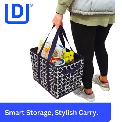 Image showing  All-Purpose Collapsible Tote Bag CB-GEOMETRIC