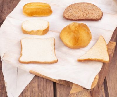 Image showing  6 pc. Realistic Bread Play Food Set for Toddlers/Kids 2 Years and Older