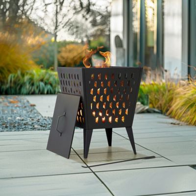 Image showing 8 th Sunjoy Outdoor 18.11 in. Wood-Burning Steel Fire Pit