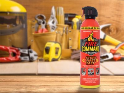 Image showing 6 th Fire Command Fire Suppressant Aerosol, 16 oz., 2 pc.