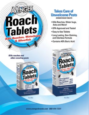 Image showing  Roach Killer Tablets, 6 oz. 2-Pack