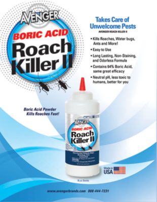 Image showing  Roach Killer II Boric Acid Powder, 16 oz., 2-Pack