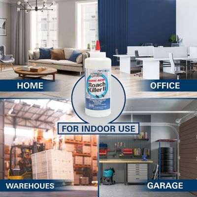 Image showing 9 th Avenger Roach Killer II Boric Acid Powder, 16 oz., 2-Pack