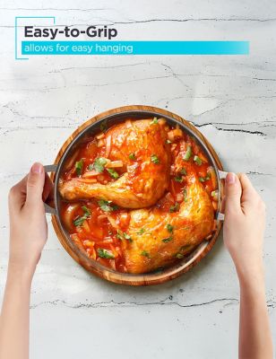 Image showing 5 th Black & Decker 5 qt. Cast Iron Dutch Oven with 10.25 in. Skillet Lid, Pre-Seasoned Cast Iron Cookware