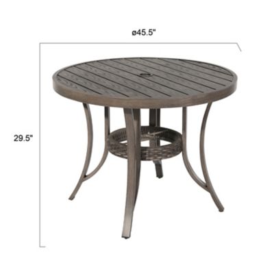 Image showing  5 pc. Wicker Dining Chair Set