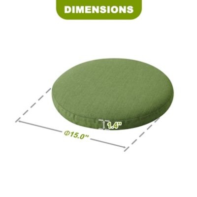 Image showing  Replacement Seat Cushions, Green, 2 pc.