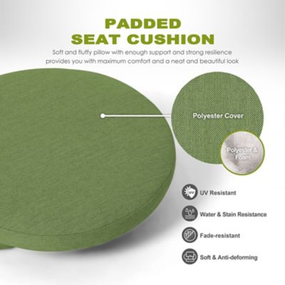Image showing  Replacement Seat Cushions, Green, 2 pc.
