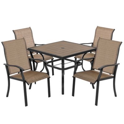 Image showing  5 pc. Outdoor Dining Set, SID001-T502