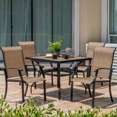 Image showing  5 pc. Outdoor Dining Set, SID001-T502
