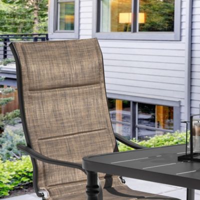 Image showing  5 pc. Dining Set With C-Spring Textilene Chairs